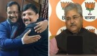'AAP immersed in corruption' says BJP as ED raids AAP MP Sanjay Singh