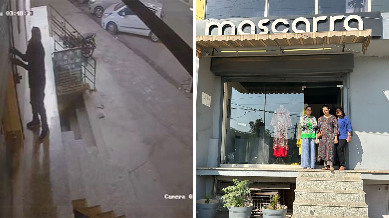 Delhi: Thieves steal designer clothes from showroom