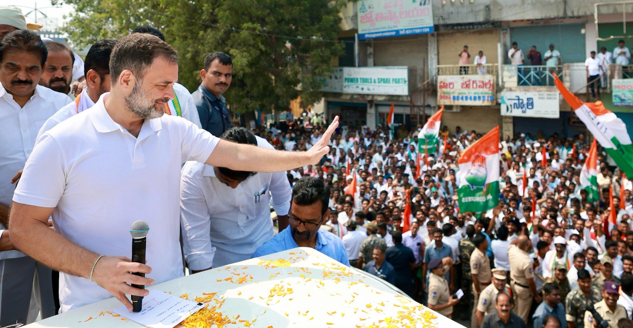 'BRS, AIMIM working with BJP in Telangana to defeat Congress': Rahul Gandhi