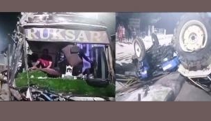 Uttar Pradesh: Six injured in road accident 