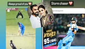 World Cup: Anushka Sharma calls Virat Kohli 'storm chaser'