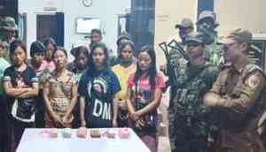 Assam Rifles apprehends four women Burmese drug traffickers
