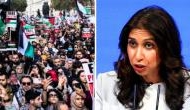 UK Home Secretary calls pro-Palestine rallies 'hate marches'