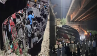 Rajasthan: Four killed, 34 injured after bus falls on railway track