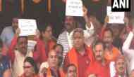 BJP protests outside Bihar Vidhan Sabha over use of water cannons on Anganwadi workers
