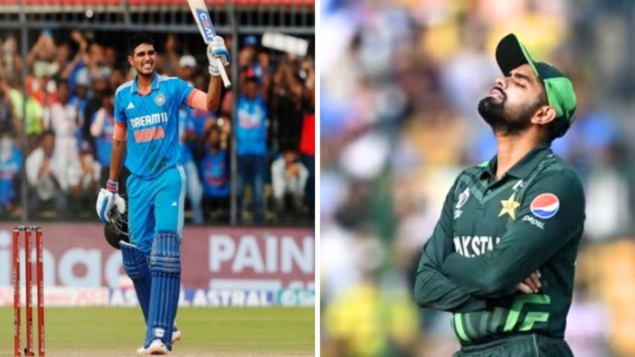 Shubman Gill dethrones Pakistan's Babar Azam to claim top spot in ICC ODI Rankings