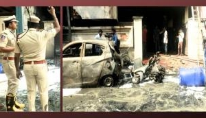 Telangana: 6 dead, 3 injured as massive fire engulfs godown in Hyderabad