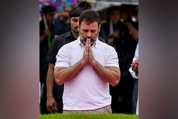 'Pandit Jawaharlal is a thought of freedom, progress, justice,' Rahul Gandhi pays tribute to Nehru