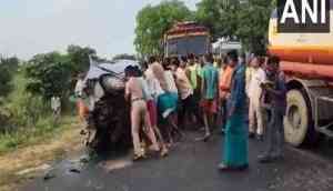 Tamil Nadu: Five killed as truck collides with car 