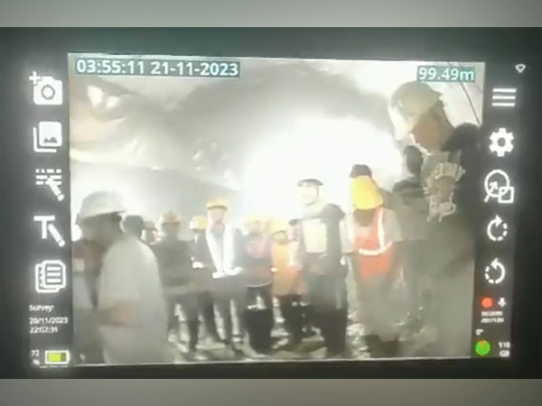 First visuals of workers trapped at Silkyara tunnel 