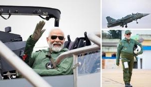 PM Modi takes sortie on Tejas fighter aircraft in Bengaluru
