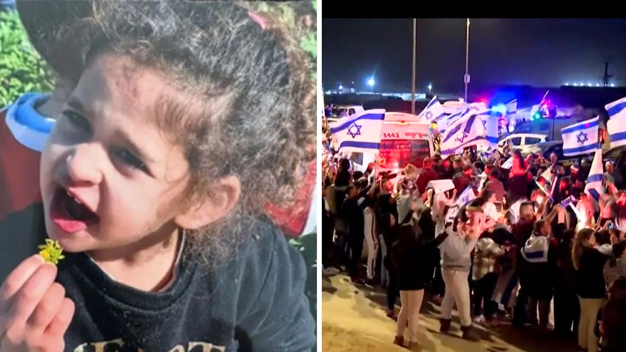 Four-year-old Israeli hostage released
