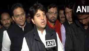 'People will bless BJP': Union Minister Scindia 