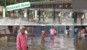 Chennai Massive Waterlogging: Koovam River rages due to Cyclone 'Michaung'