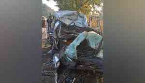 Maharashtra: Six dead after truck rams into car at Sonkhamb in Nagpur
