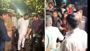 CM Eknath Shinde helps injured person on Nagpur-Amravati road