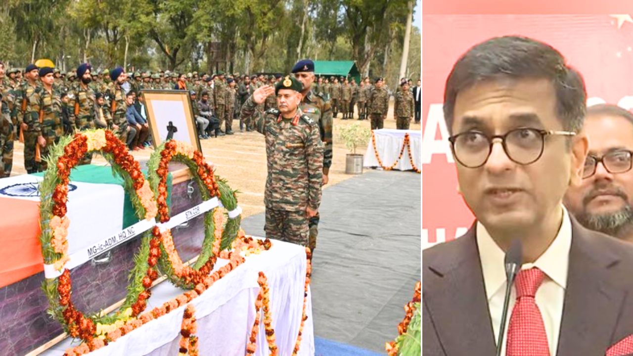 CJI Chandrachud condoles death of 4 soldiers in J-K 