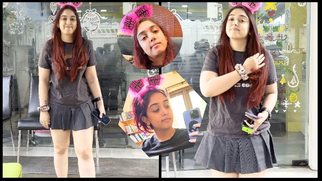 Ira Khan flaunts 'Bride-to-be' headband 