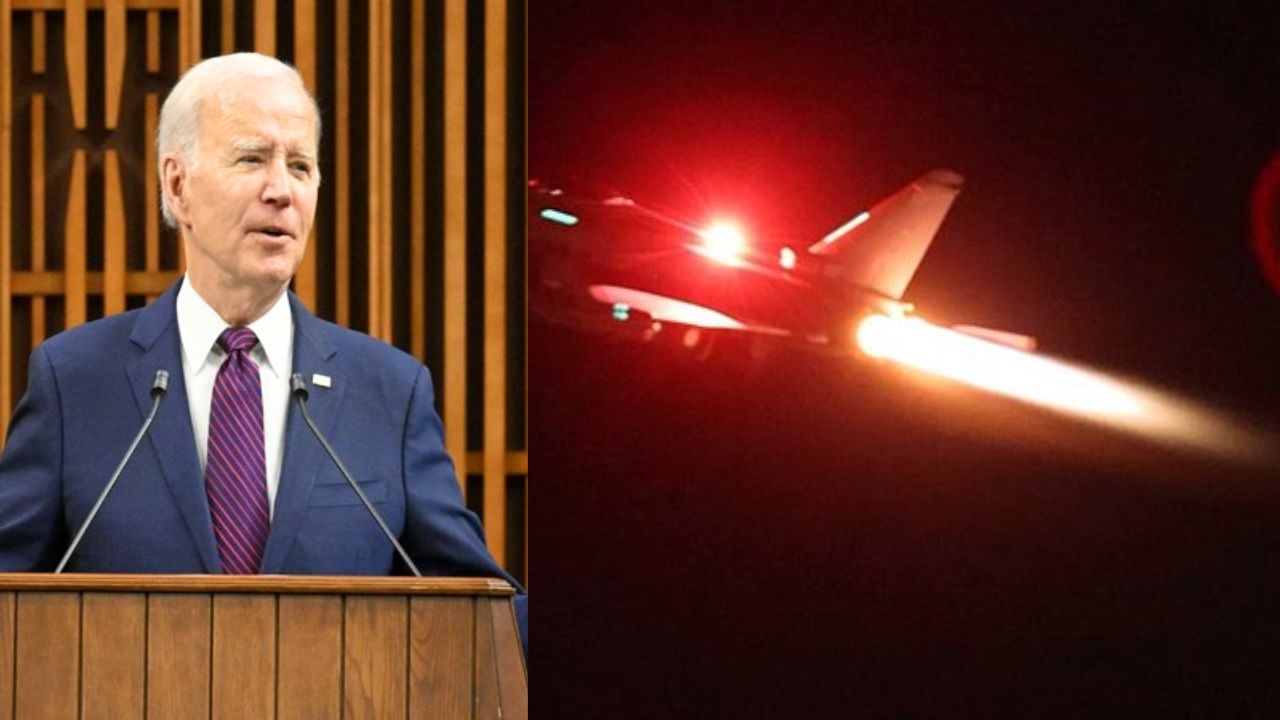 Joe Biden after US, UK launch coalition strikes against Houthi rebels in Yemen