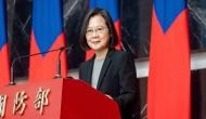 Taiwan's President Tsai Ing-wen casts vote