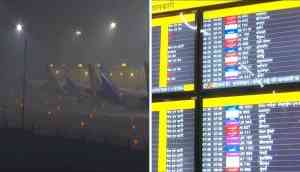 Dense fog spurs travel woes in Delhi, around 30 flights and trains delayed