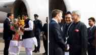 Macron in Jaipur, to hold roadshow with PM Modi
