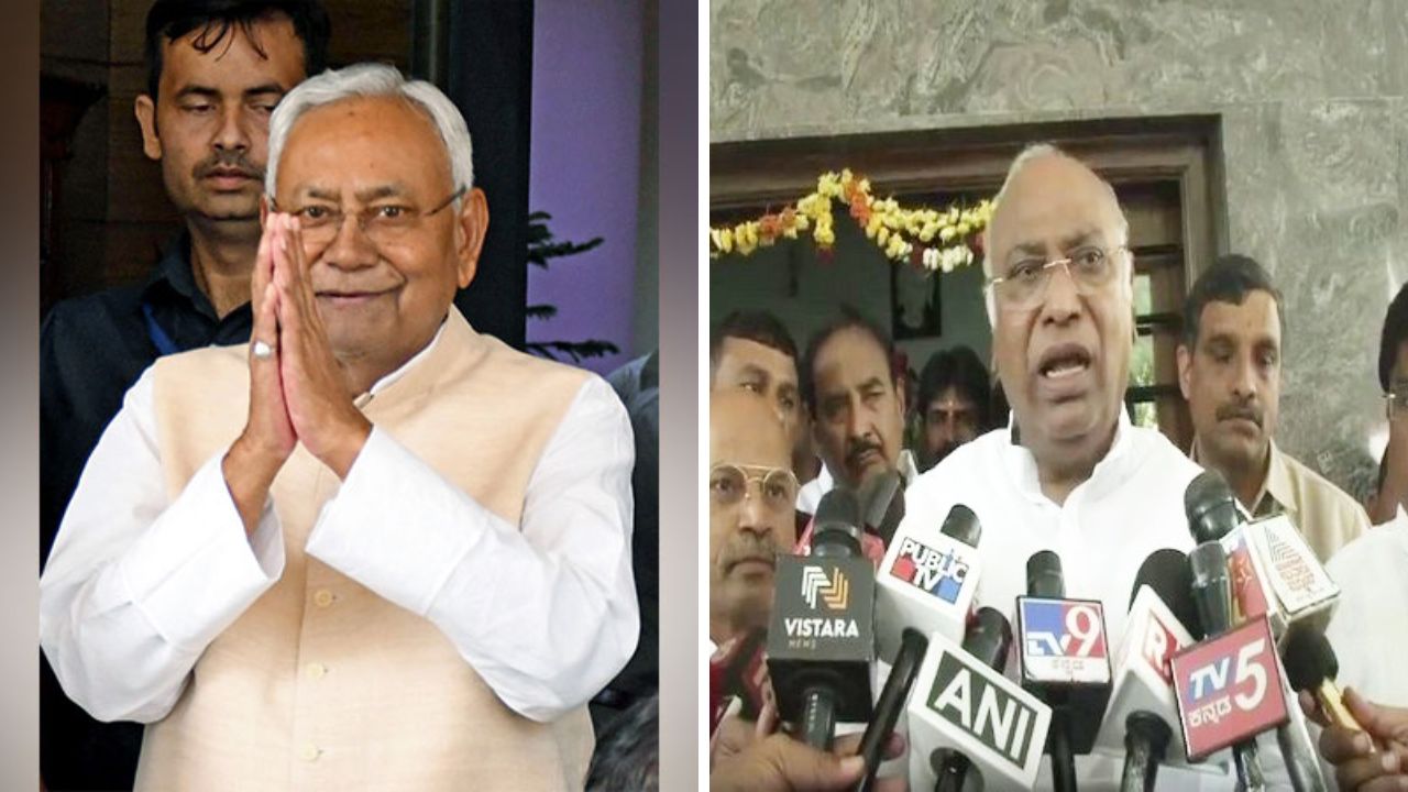 Mallikarjun Kharge on Nitish Kumar's exit from Mahagathbandhan