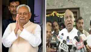 Mallikarjun Kharge on Nitish Kumar's exit from Mahagathbandhan