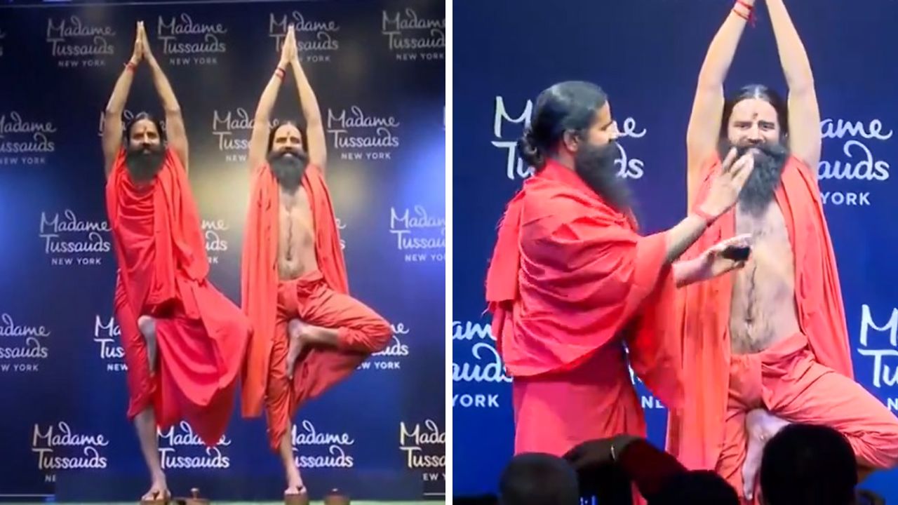 Baba Ramdev's wax impression unveiled, to adorn Madame Tussauds Museum in New York