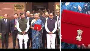 Interim Budget 2024: Nirmala Sitharaman arrives at Finance Ministry 
