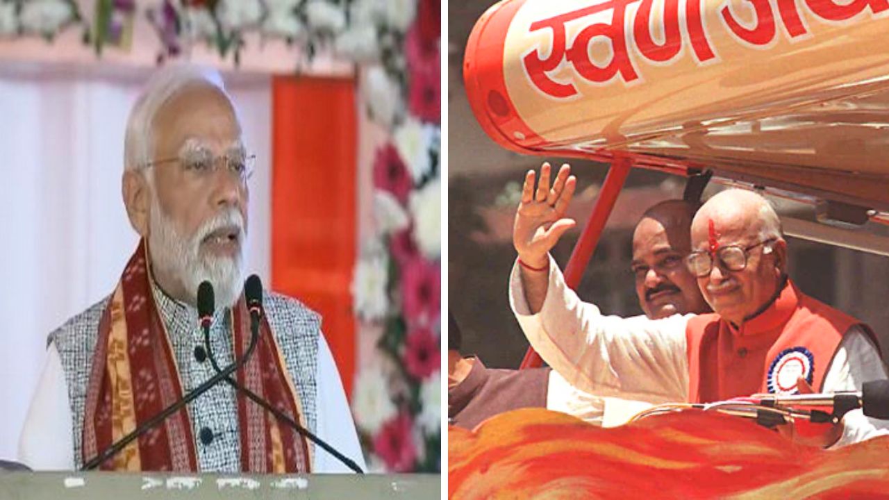 PM Modi on Bharat Ratna to LK Advani