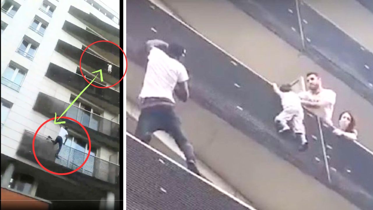 Spider-Man of Paris: Gassama's Daring Ascent to Save a Child