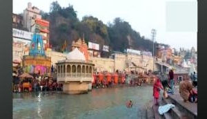 Uttarakhand: Devotees take holy dip in Ganga on Basant Panchami