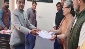 Sonia Gandhi files nomination for Rajya Sabha elections from Rajasthan