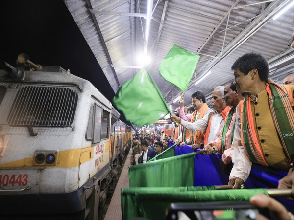 Special 'Aastha' train to Ayodhya flagged off from Tripura