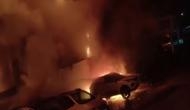 Karnataka: Six cars gutted in fire at showroom in Shivamogga