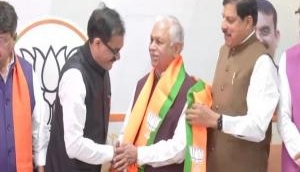 Blow To Congress: Former Union Minister Suresh Pachouri joins BJP