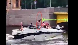 Video: Joyful Boat Ride Turns Shocking