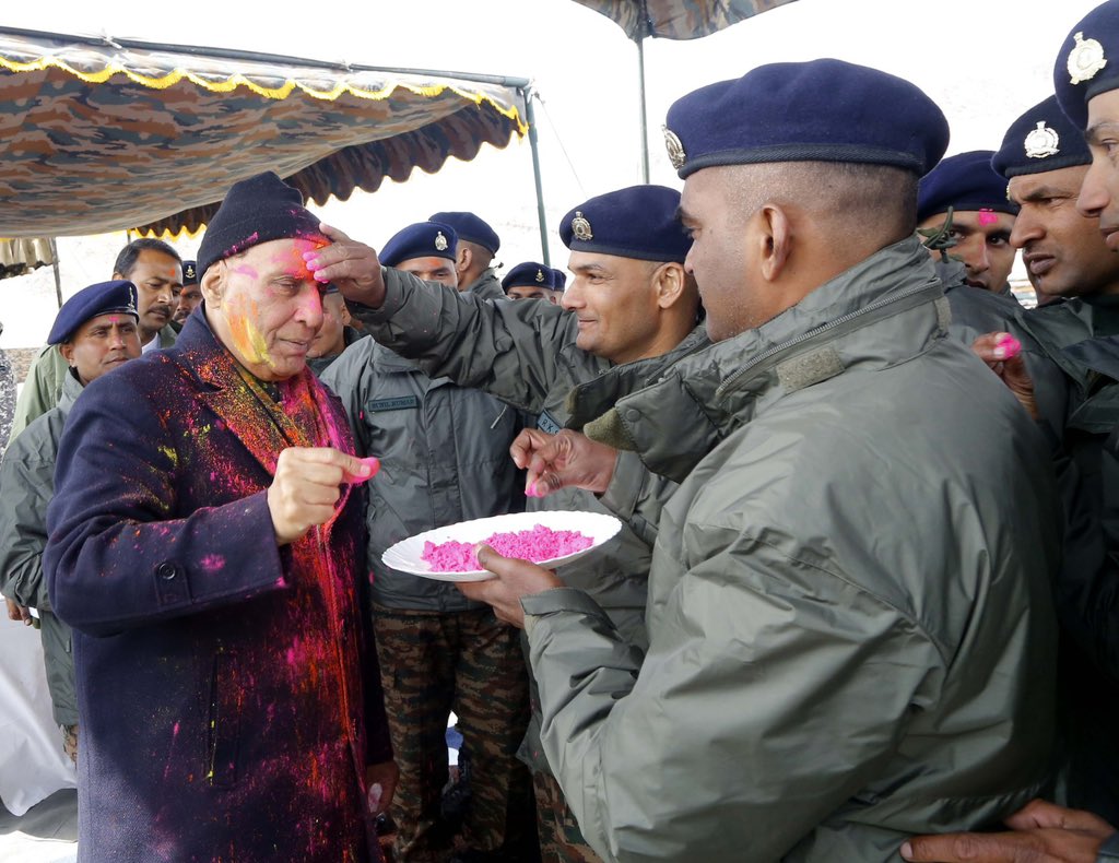 Amit Shah, Rajnath Singh extend warm Holi wishes to countrymen