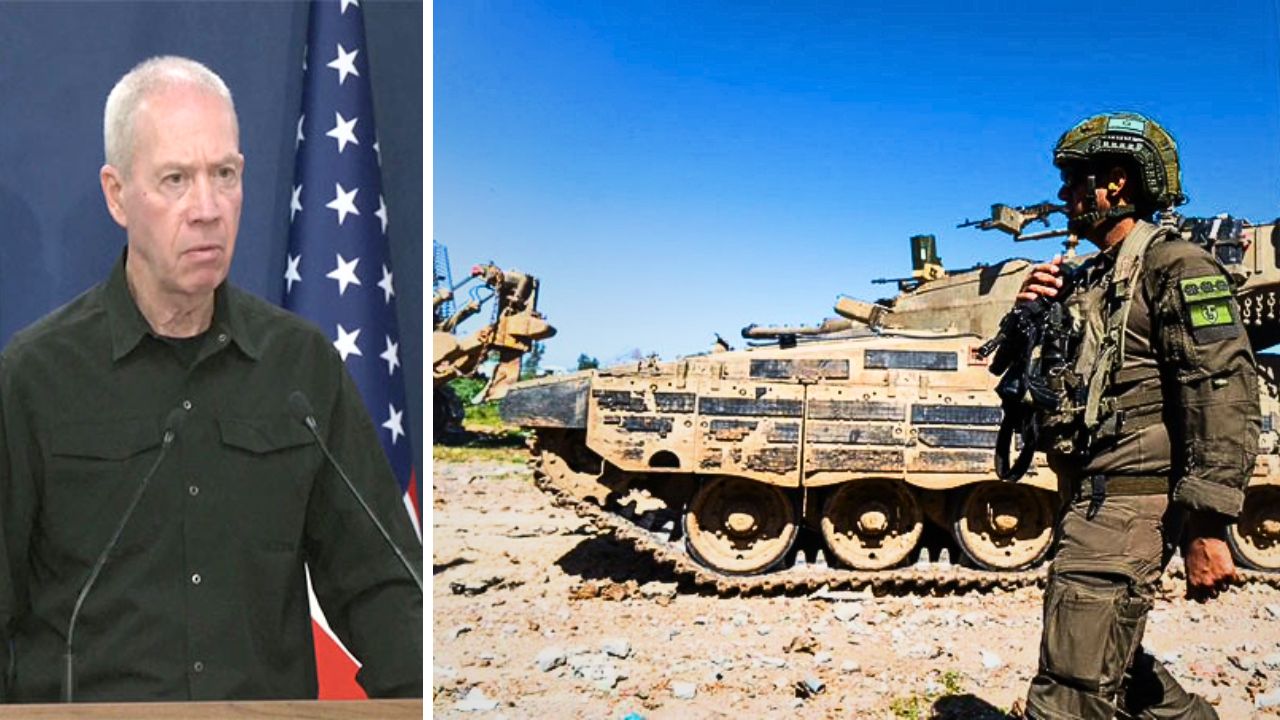 Israel's defence minister in US says lack of Gaza victory could lead to war in North