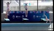 Paris 2024: French Olympic diver slips off board in front of President 