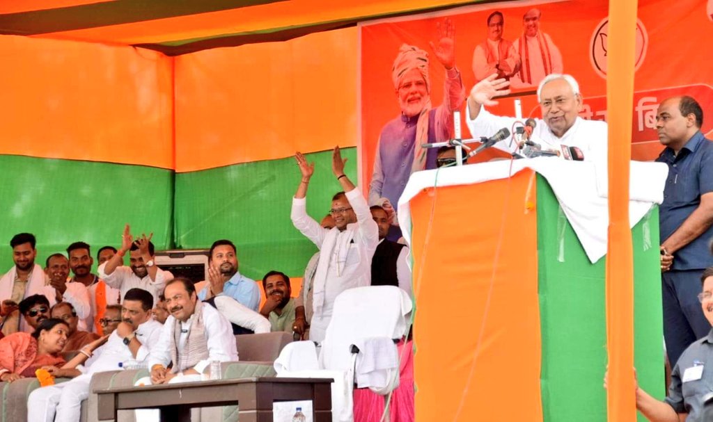 Nitish jabs RJD over state of Bihar under 'Pati-Patni' rule