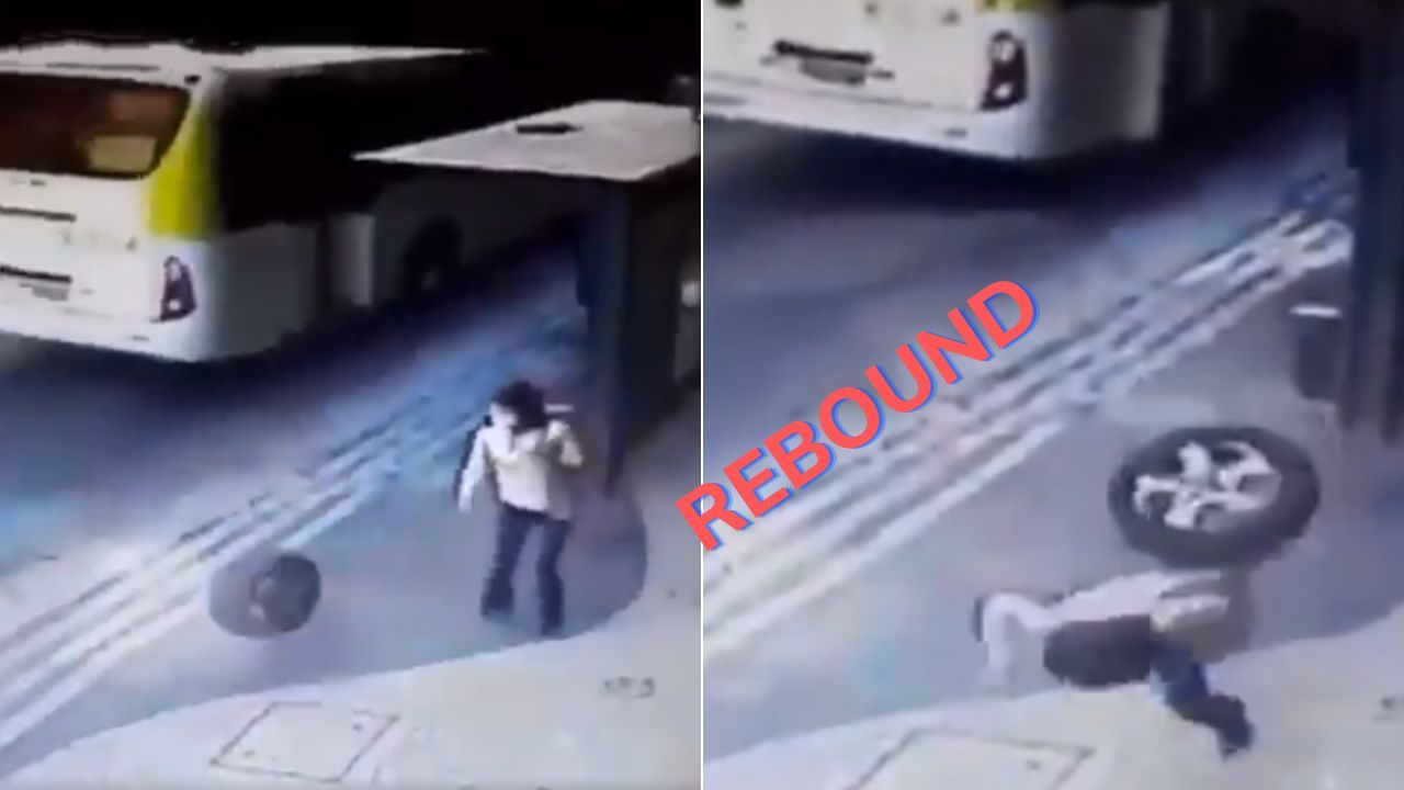 Shocking Footage: Not Lucky the Second Time
