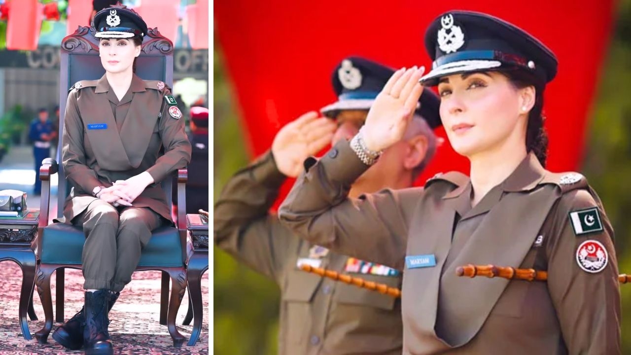Pakistan: Punjab CM Maryam Nawaz lands in trouble for donning police uniform