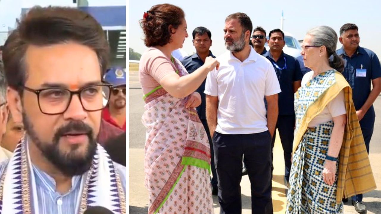 Anurag Thakur on Rahul Gandhi skipping Amethi Lok Sabha candidacy