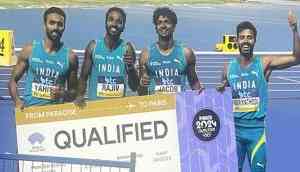 Indian Men's, Women's 4x400m relay teams earn spots in Paris Olympics