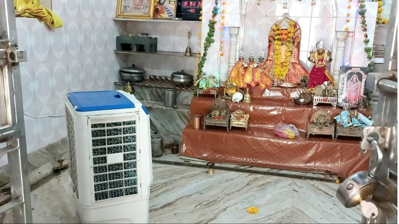 Air-cooling system installed for deities at temples in MP's Chhatarpur