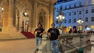Siddharth Anand shares picture with Saif Ali Khan from Budapest