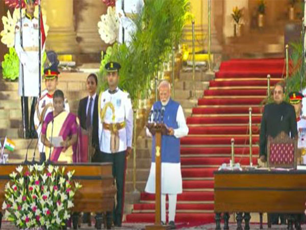Narendra Modi takes oath as India's Prime Minister for third consecutive term