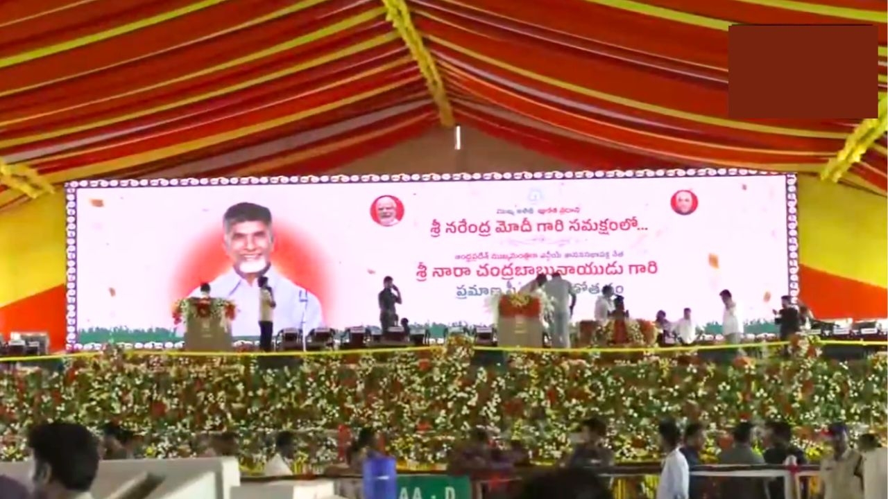 Chandrababu Naidu to be sworn in as Andhra chief minister today; PM Modi, Shah to attend